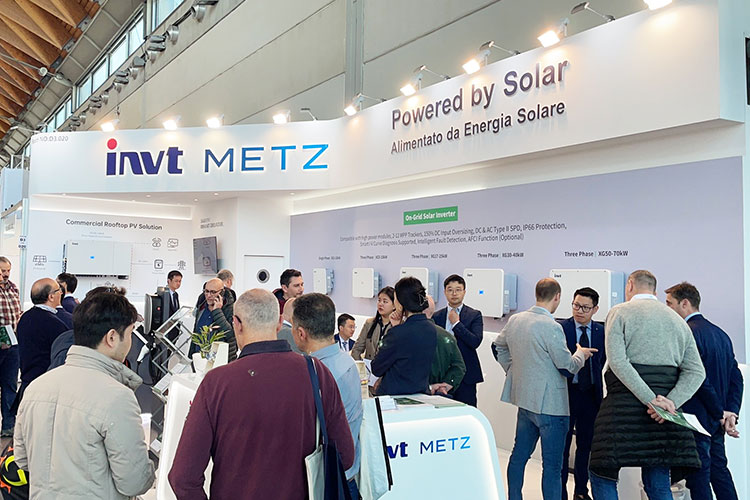 INVTSolar presented at KEY ENERGY 2023 with METZ Electronic