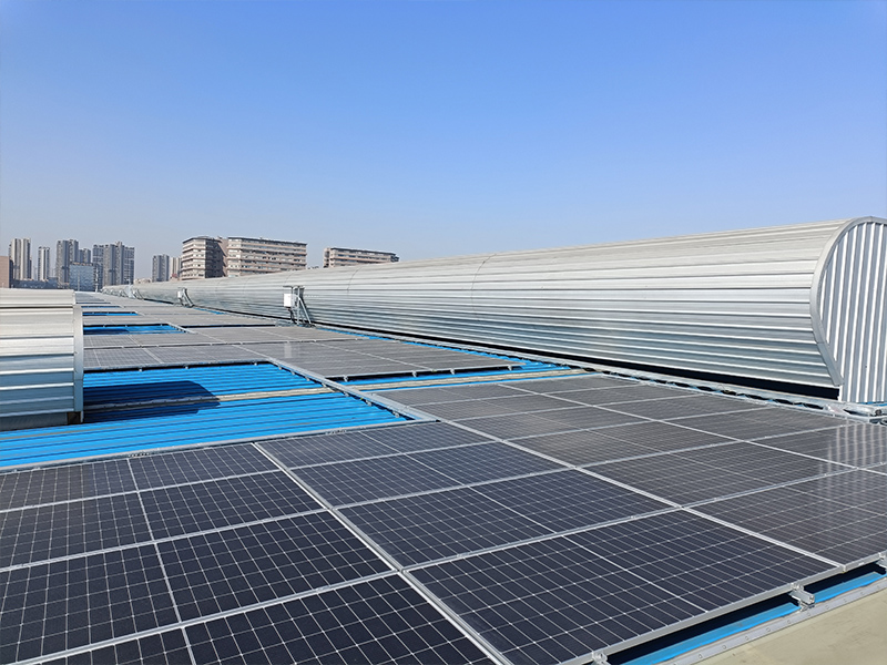 1.707MW rooftop solar power project in Changsha, China